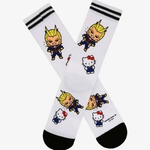 My hero Academia + Hello Kitty socks
